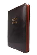 Biblia - Nagy - Sötétbarna - Cipzáros