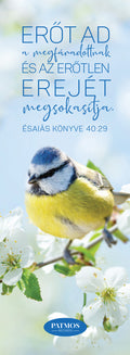 Madaras könyvjelző - Cinke