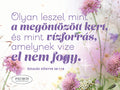 Mezei virág hűtőmágnes