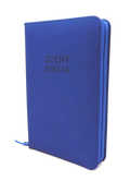 Biblia - Mini - Kék - Cipzáros