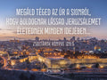 Jeruzsálem látkép hűtőmágnes
