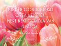 Tulipános hűtőmágnes
