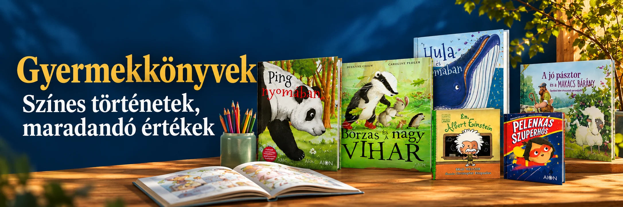 Színes történetek, maradandó értékek. Fedezd fel könyveinket! Patmos gyermekkönyvek.